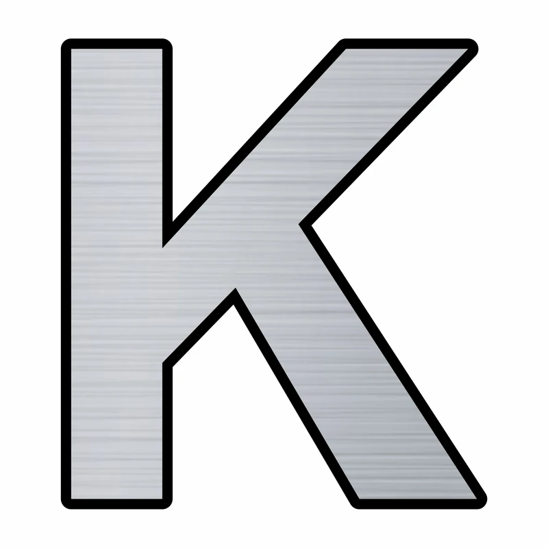 تابلو راهنما مدل حروف K