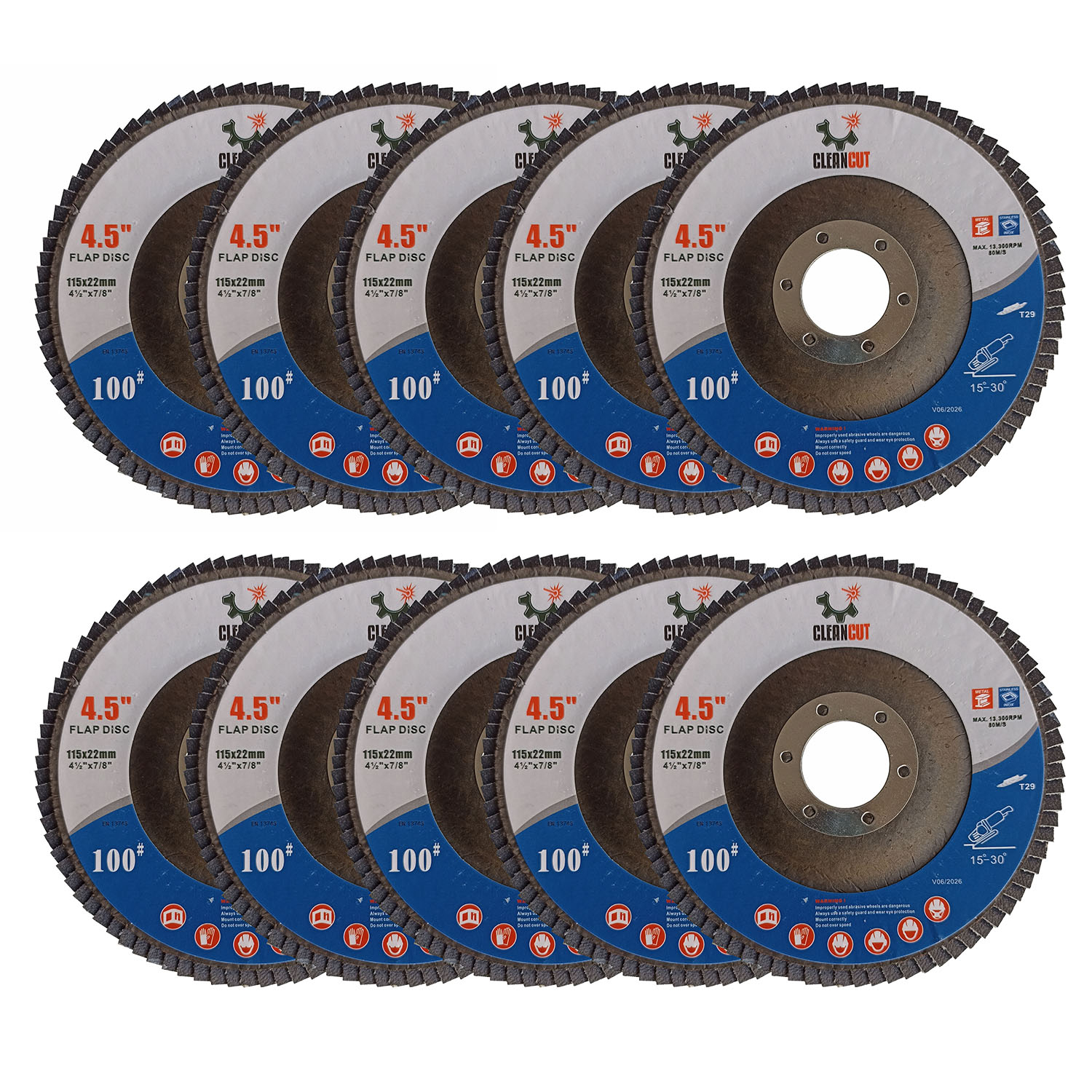 صفحه فلاپ مدل کلین کات کد 4.5-100 بسته 10 عددی