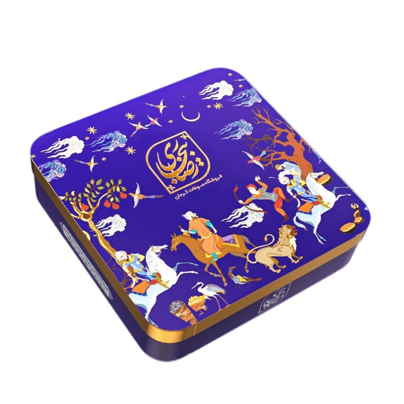 کلمپه گردویی زعفرانی مخصوص بیجاری کرمان - 500 گرم
