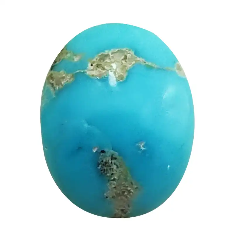 سنگ فیروزه سلین کالا مدل گرد کد Pc3-3