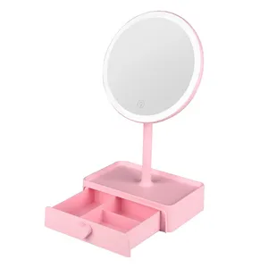 رینگ لایت و آینه آرایشی مدل AM-100