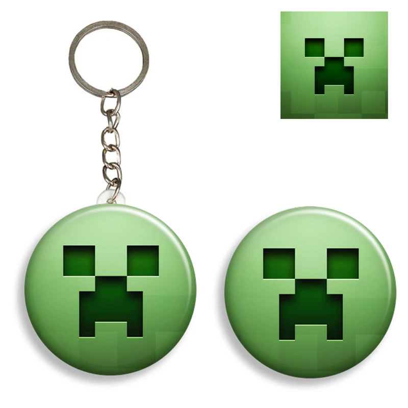 پیکسل مدل ماینکرافت کد AM81 به همراه جاکلیدی و استیکر