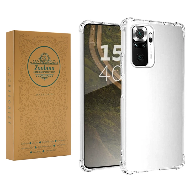 کاور زوبینا مدل Airbag مناسب برای گوشی موبایل شیائومی Redmi Note 10 4G / Note 10S / Poco M5s