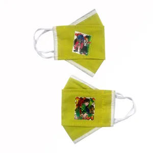 ماسک پارچه‌ای بچگانه مدل سه بعدی کد 890090 مجموعه 2 عددی