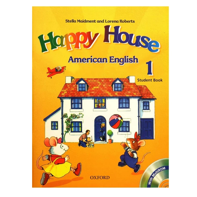 کتاب Happy House American English 1 Student Book and Activity Book اثر Stella Maidment انتشارات oxford