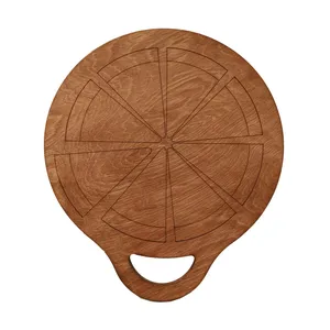 تخته سرو طرح پیتزا مدل سوپر خانواده کد D36