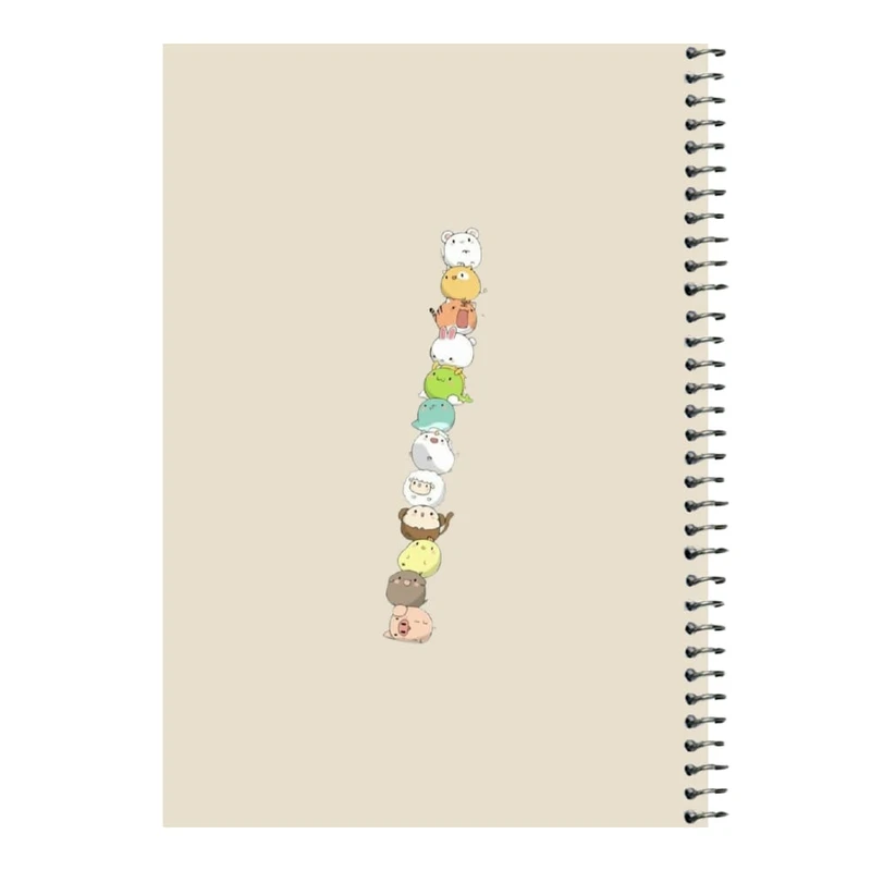 دفتر مشق 80 برگ اس جی مدل دوستان بامزه   