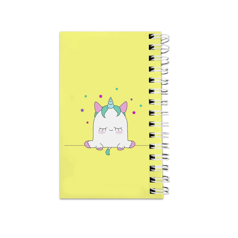 دفترچه یادداشت مدل to do list طرح یونیکورن فانتزی کد bambi28336