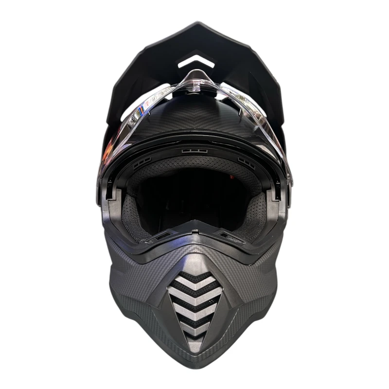 عکس شماره 3 : کلاه کاسکت ام ای 2 مدل 902 طرح کربن