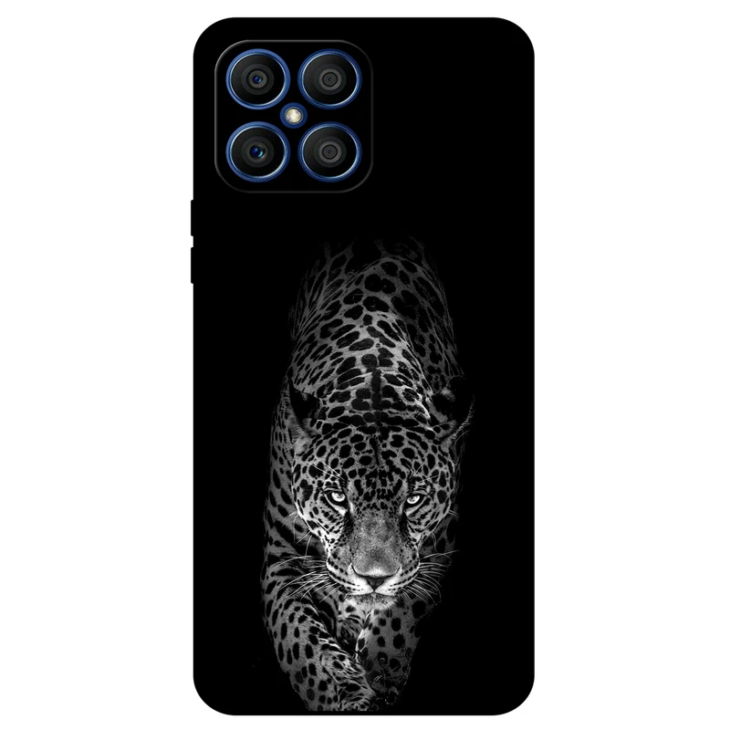 کاور مگافون طرح پلنگ مدل 1879 مناسب برای گوشی موبایل آنر X8 4G