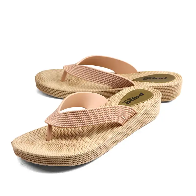 دمپایی لاانگشتی زنانه پاپا مدل ترمه پلاس کد 78