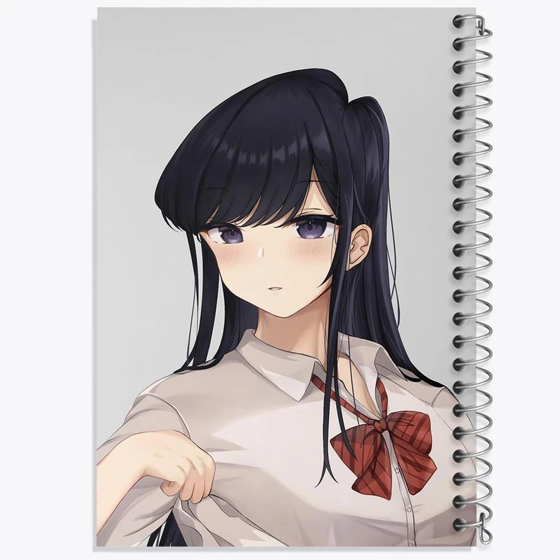 دفتر لیست خرید 50 برگ خندالو طرح انیمه کومی سان کد 16108