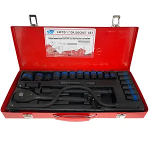 آچار و سری بکس اسکای مدل ST-71-27-B مجموعه 24 عددی