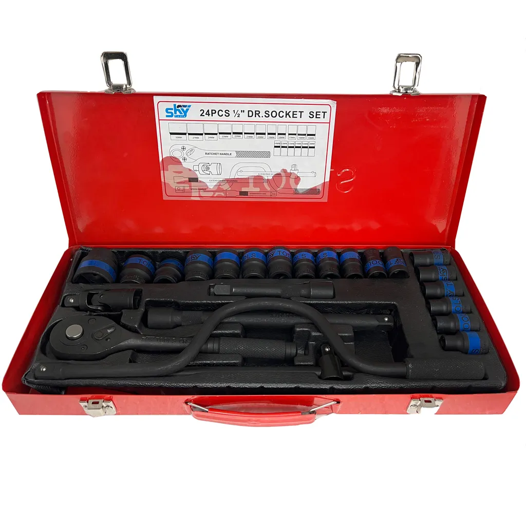 آچار و سری بکس اسکای مدل ST-71-27-B مجموعه 24 عددی