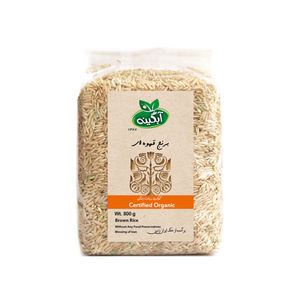 نقد و بررسی برنج قهوه ای ارگانیک آبگینه - 800 گرم توسط خریداران