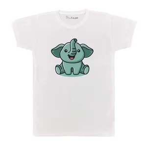 تی شرت بچگانه پرمانه طرح حیوانات بامزه کد pmt.5969