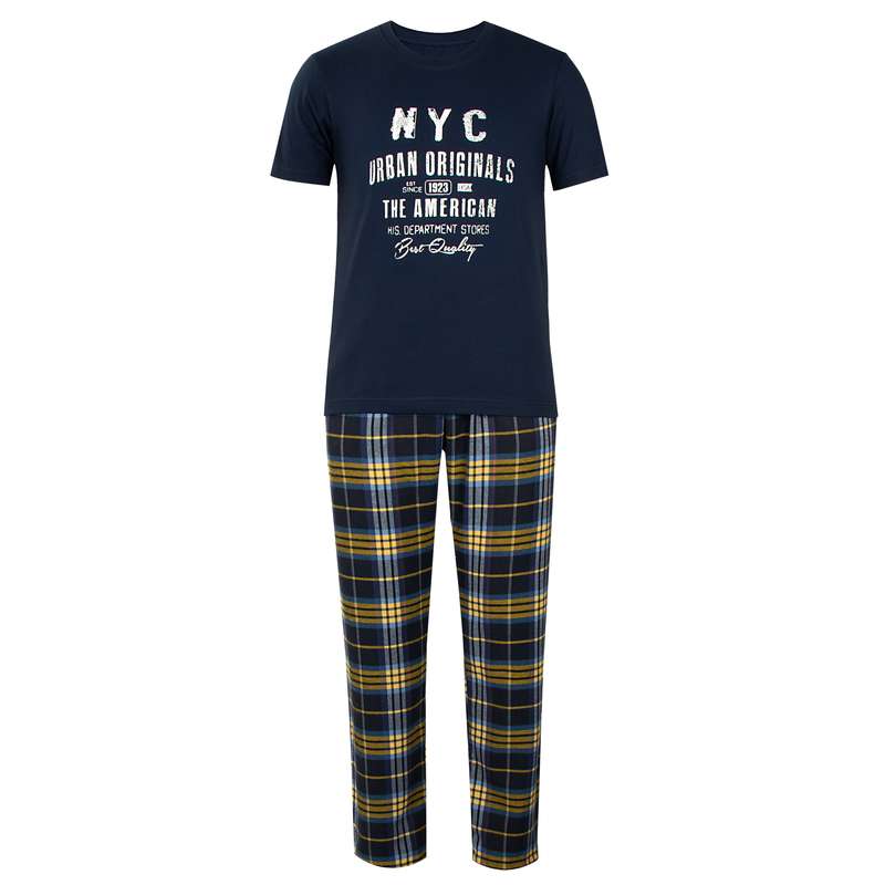 ست تی شرت و شلوار مردانه آریان نخ باف مدل 1645