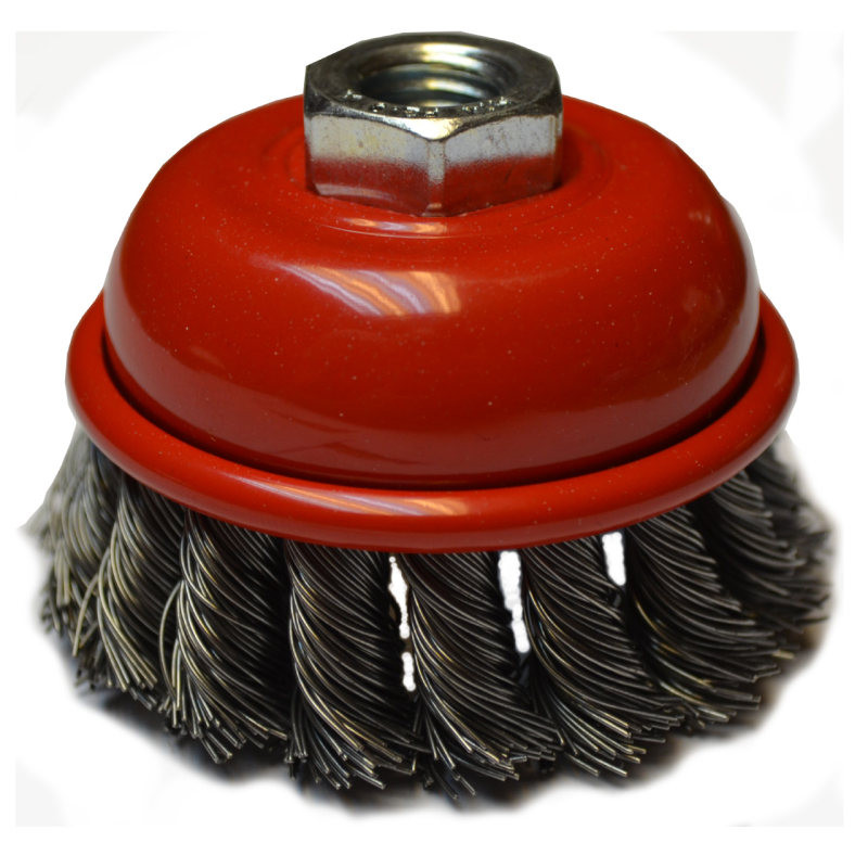 فرچه سیمی کاسه ای مدل 75 mmm