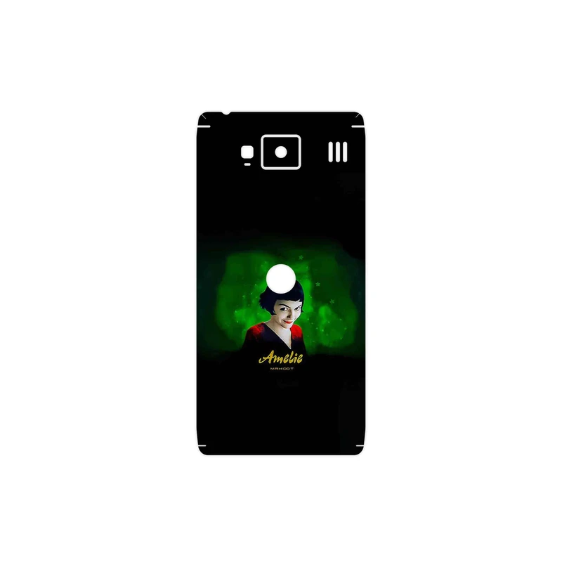 برچسب پوششی ماهوت مدل Le Fabuleux Destin dAmelie Poulain مناسب برای گوشی موبایل موتورولا Droid Razr HD