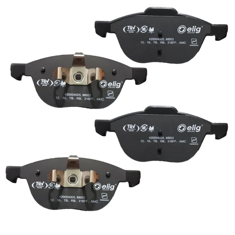 لنت ترمز جلو الیگ مدل MB03CC مناسب برای مزدا 3