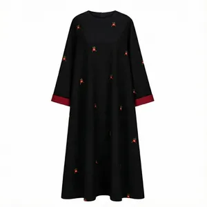 مانتو دست دوز زنانه مدل گلدوزی بهین