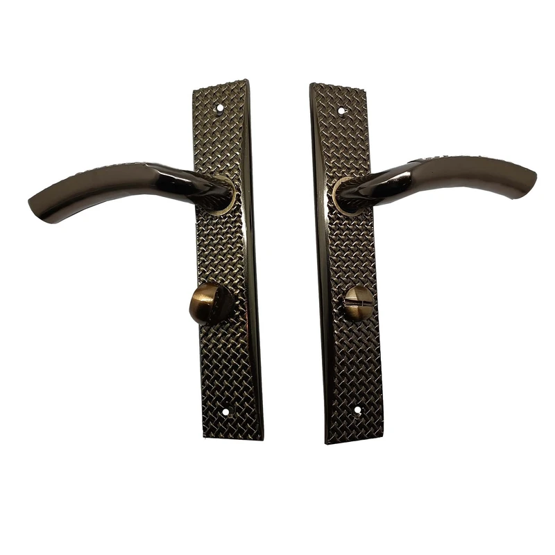 دستگیره ترووان مدل پلاک سرویسی راست بازشو کد 1529 مجموعه 2 عددی