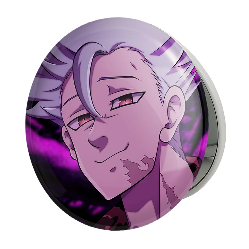 آینه جیبی خندالو طرح بن انیمه هفت گناه کبیره مدل تاشو کد 17564 