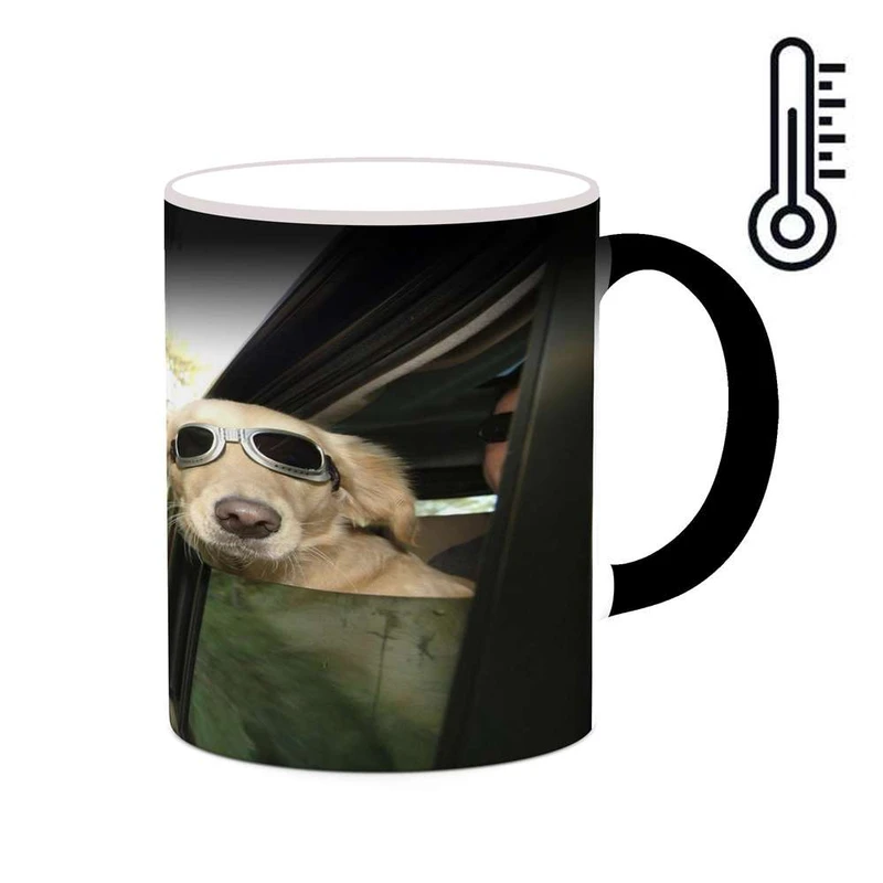 ماگ حرارتی کاکتی مدل نقاشی کارتونی کد mgh18802