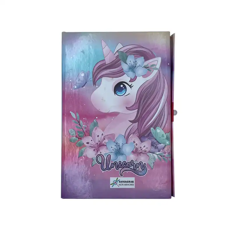 دفترچه خاطرات سنجاقک مدل قفل دار A