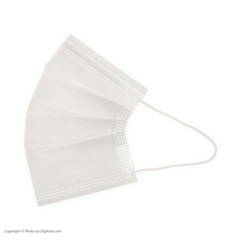 ماسک تنفسی جی بی جی طب کد 001 بسته 50 عددی