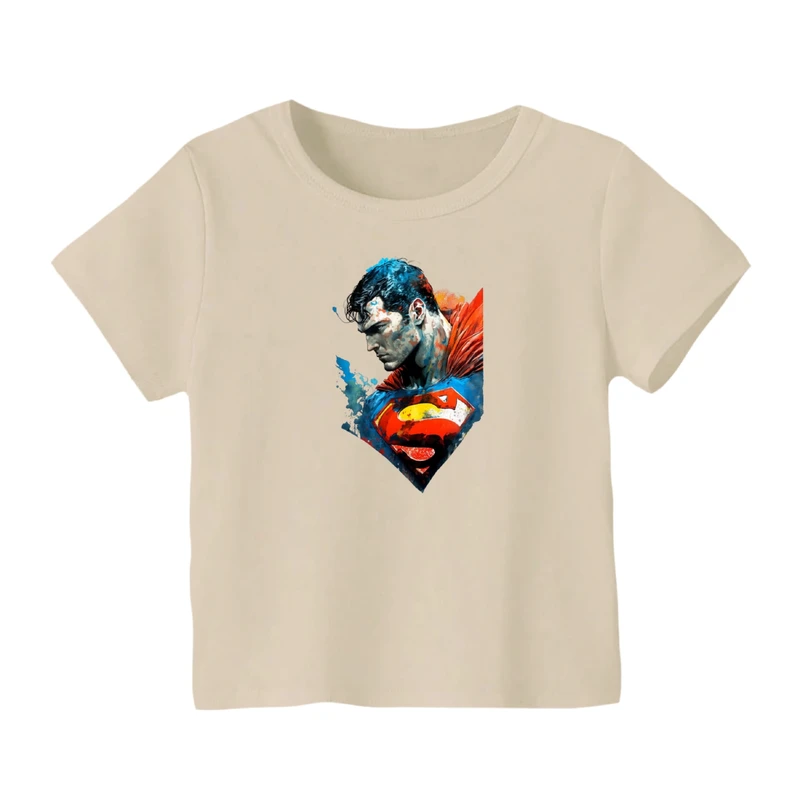 تی شرت آستین کوتاه بچگانه مدل سوپر من