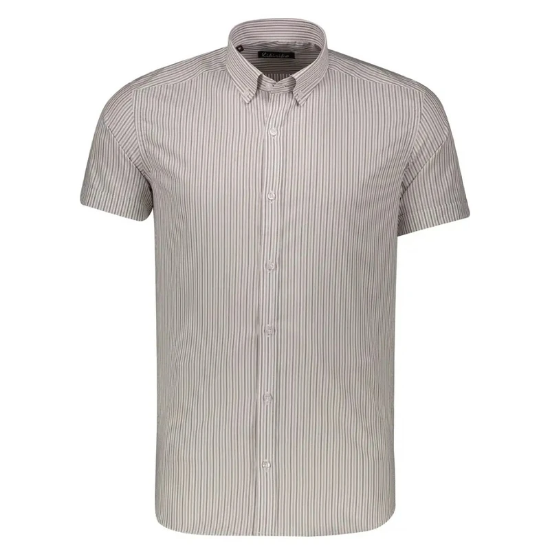 پیراهن آستین کوتاه یقه برگردان مردانه کیکی رایکی
مدل 006