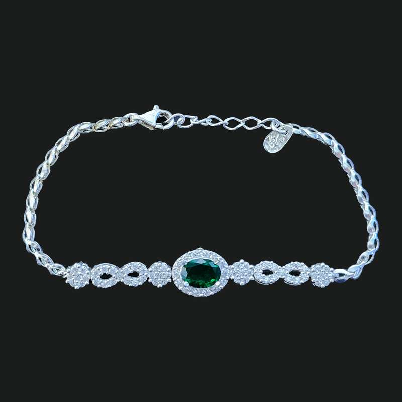 دستبند نقره زنانه مدل 30559