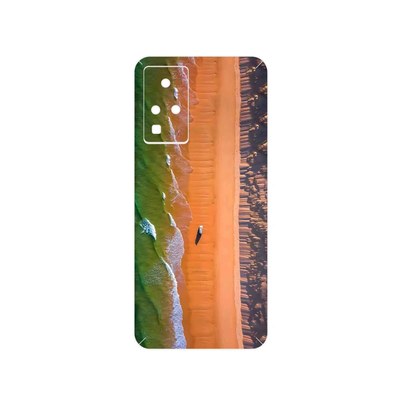برچسب پوششی ماهوت مدل Beach and Green Sea مناسب برای گوشی موبایل اینفینیکس Zero X