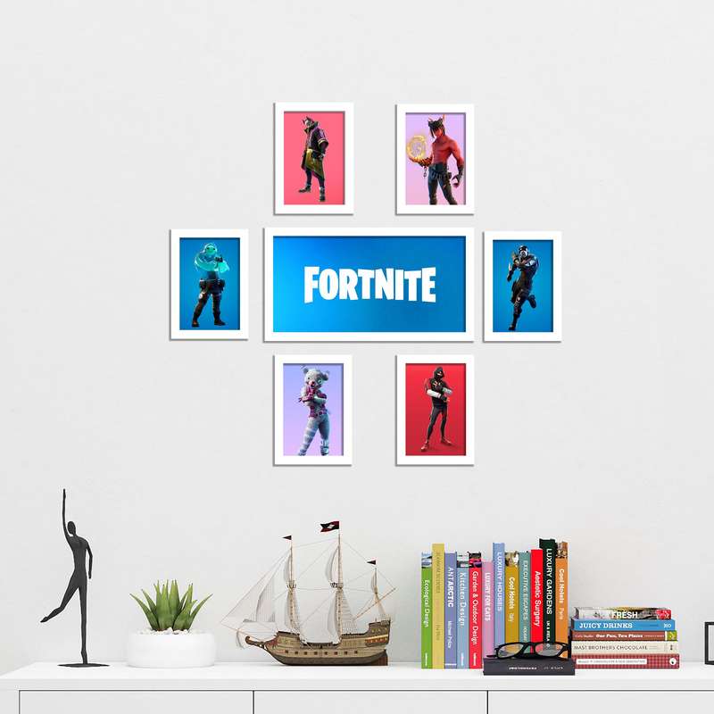 تابلو طرح FORTNITE مجموعه 7 عددی