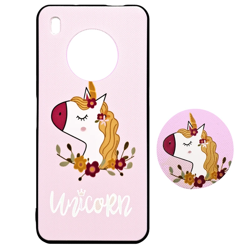 کاور مدل تک شاخ مغرور مناسب برای گوشی موبایل هوآوی Y9a به همراه پاپ سوکت