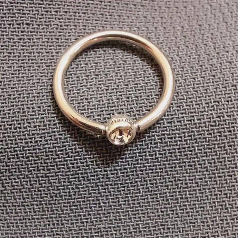 پیرسینگ نقره زنانه مدل 03