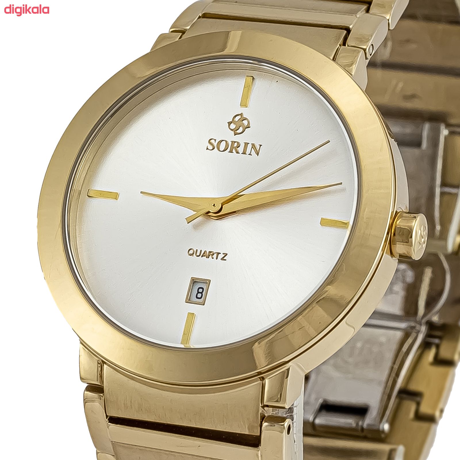 ست ساعت مچی عقربه ای زنانه و مردانه سورین مدل SS0970G
