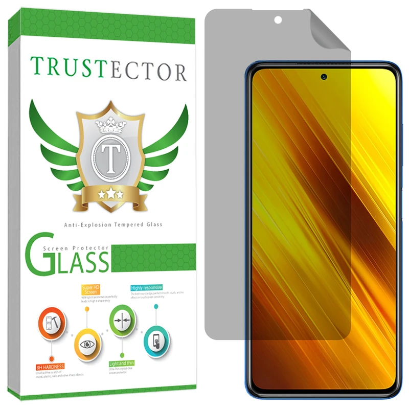 محافظ صفحه نمایش تراستکتور مدل NOPRT مناسب برای گوشی موبایل شیائومی Poco X3 / Poco X3 NFC