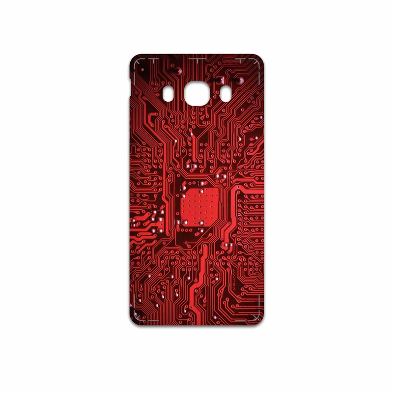 برچسب پوششی ماهوت مدل Red Printed Circuit Board مناسب برای گوشی موبایل سامسونگ Galaxy J5 2016
