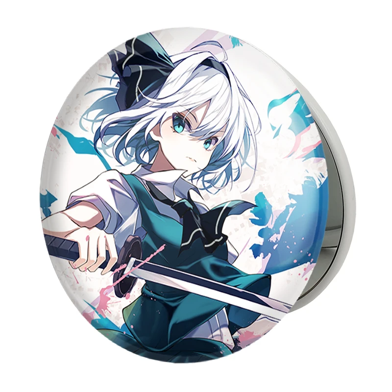 آینه جیبی خندالو طرح بازی توهو (Touhou) مدل تاشو کد 35749