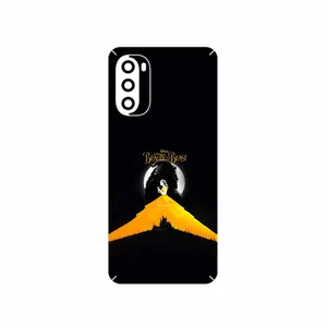 MAHOOT Beauty and the Beast Cover Sticker for Motorola Moto G52
