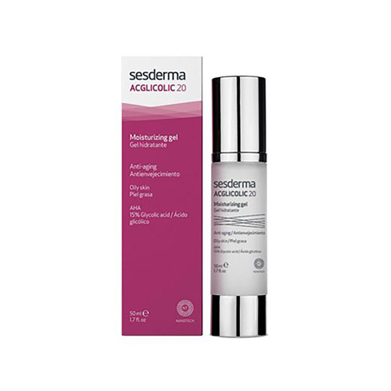 ژل لایه بردار و ضد چروک سسدرما مدل ACGLICOLIC حجم 50 میلی لیتر