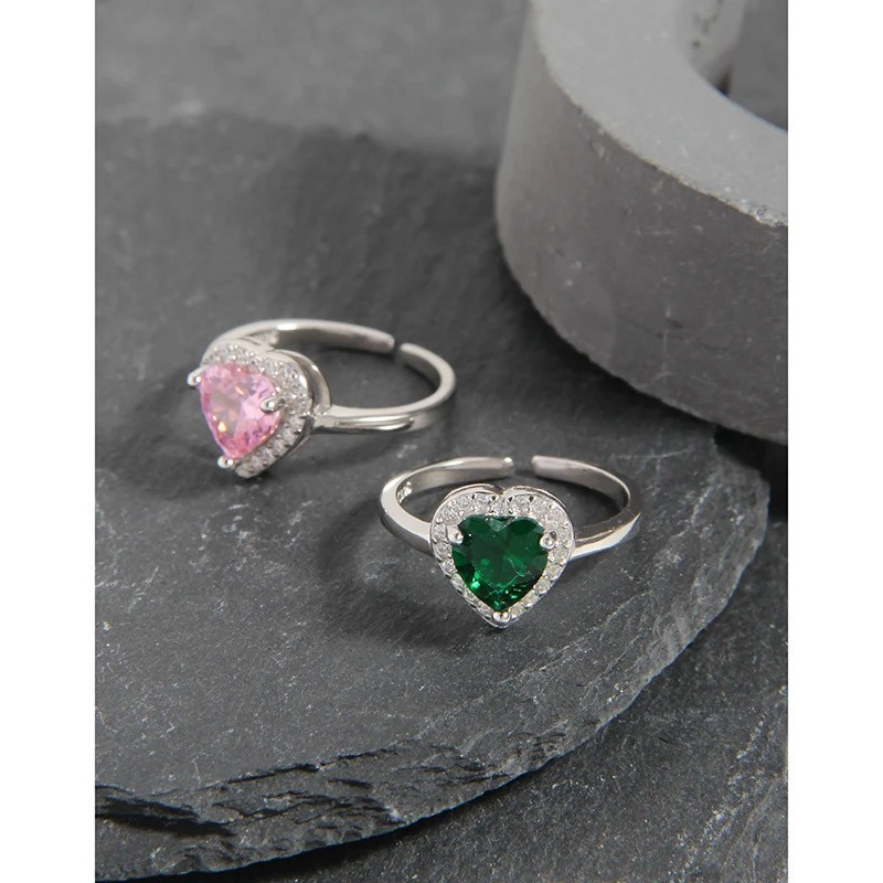 انگشتر دخترانه مدل Heart-P3