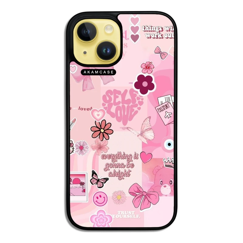 کاور آکام مدل AMC-WA15-PINK-7 مناسب برای گوشی موبایل اپل iPhone 15