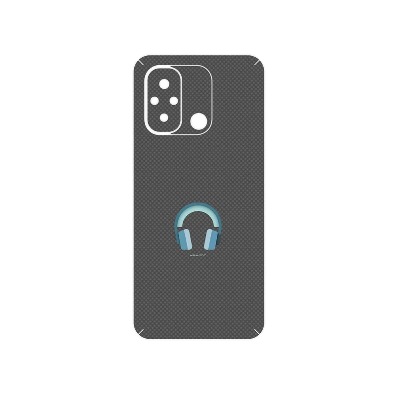 برچسب پوششی ماهوت مدل Minimal Headphone Icon مناسب برای گوشی موبایل شیائومی Redmi 12C