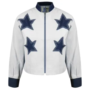 کت زنانه مدل ROYT409 رنگ آبی