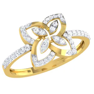 انگشتر نقره زنانه ژابیز کد 077