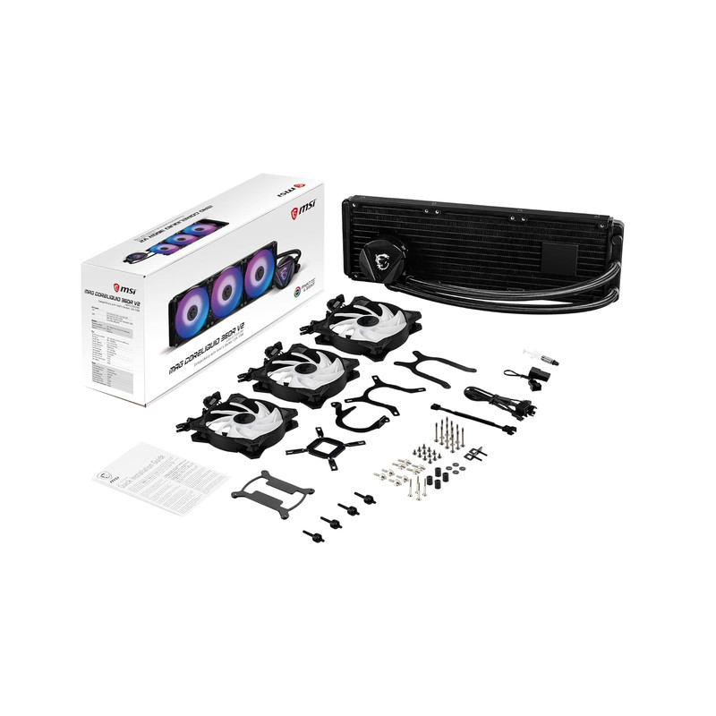 سیستم خنک کننده آبی ام اس آی مدل CORELIQUID 360R V2