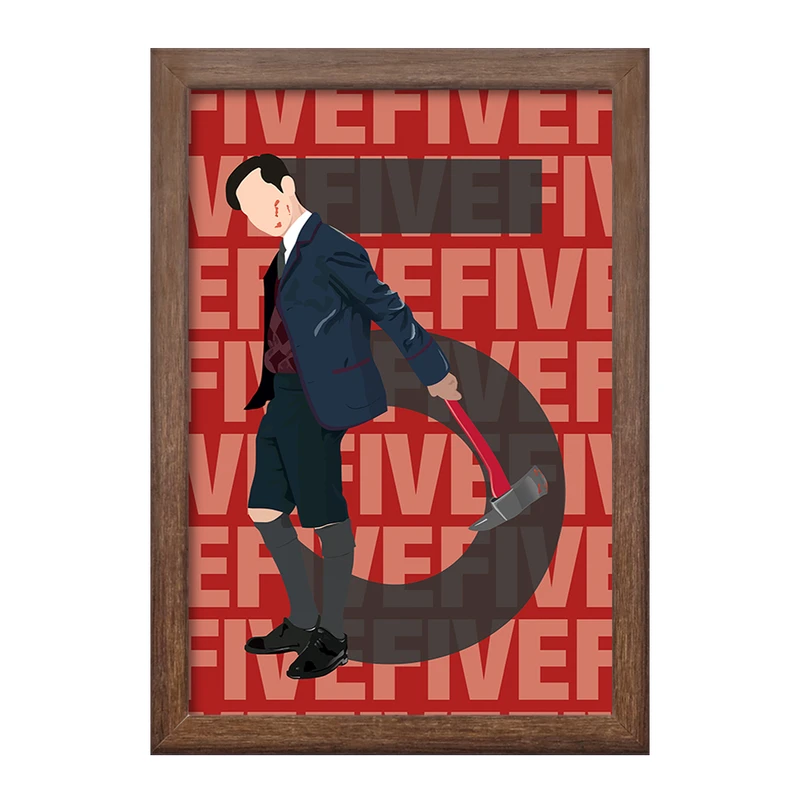 تابلو خندالو طرح شماره پنج سریال آکادمی آمبرلا The Umberella Academy کد 28539